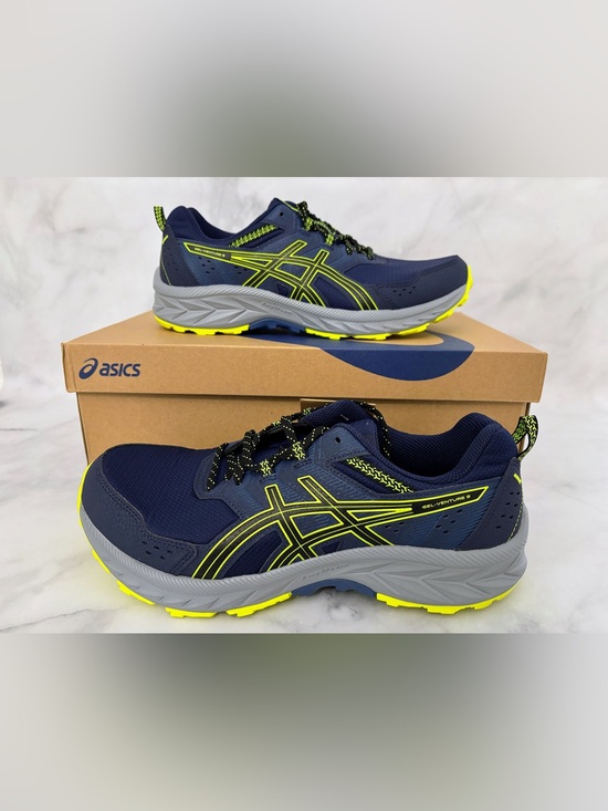 Asics Other - Asics Gel Venture 9 Men’s 10.5 Extra Wide (4E) Peacoat Safety Yellow NIB